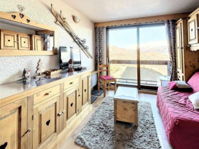 Studio confortable avec balcon, skis aux pieds et accès piscine - FR-1-267-245